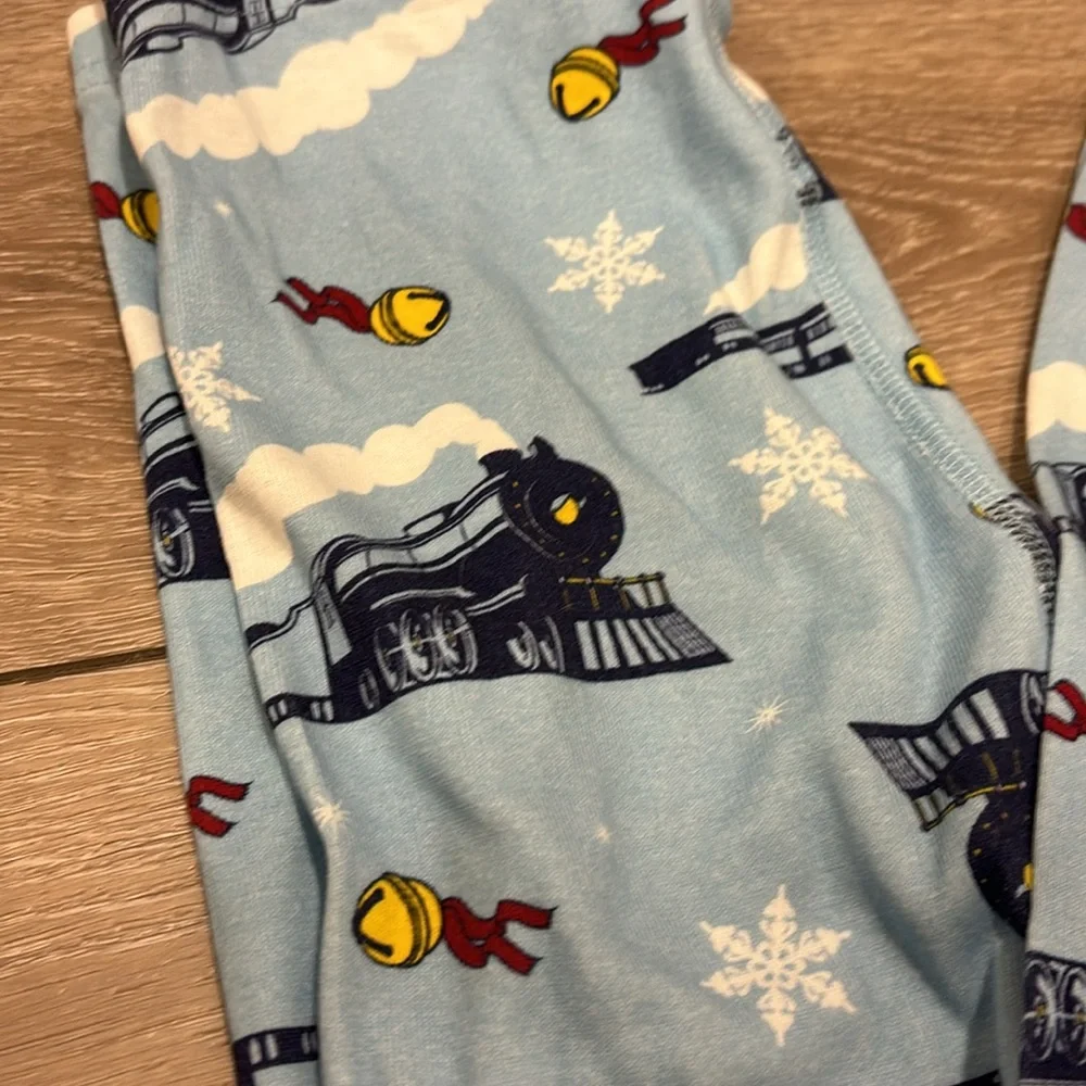 Hanna Andersson Polar Express pajama bottoms size 12